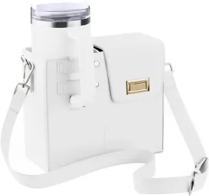 Stanley Cup Purse Crossbody Bag with Sports Outdoor Portable Crossbody Water Cup Storage Bag Water Bottle Holder for Stanley