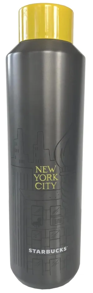 Starbucks New York City Water Bottle Vacuum Insulated Stainless Steel , 20 FL OZ