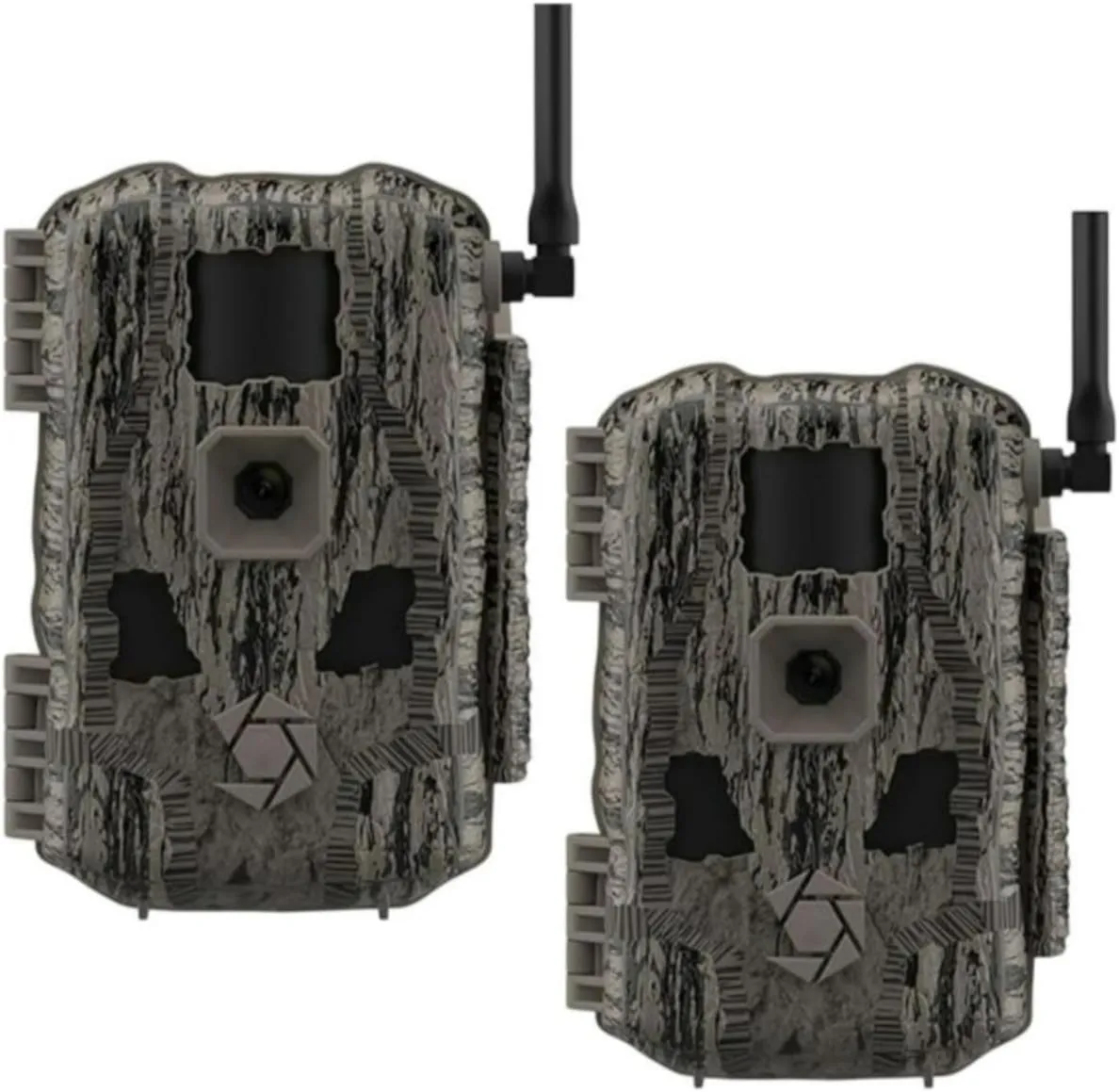 Stealth Cam Fusion MAX 2.0 36MP Cellular Wireless Trail Camera (2-Pack) Bundle with 32 GB Memory Card and Card Reader