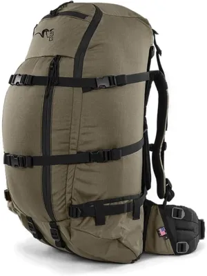 Stone Glacier Col 4800 Pack with Krux Frame, 4800 cu in, Ranger, Hydration Compatible, 150  lb Load, Cordura 500, Xpac Fabric (50136-RG-L)