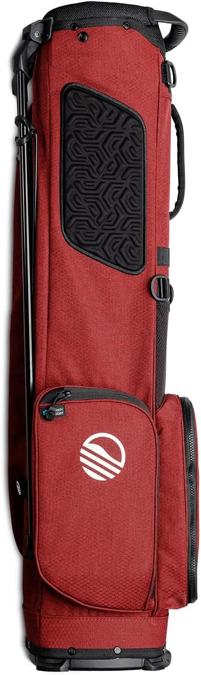 Sunday Golf El Camino Bag - Lightweight Sunday Golf Bag with Strap and Stand – Easy to Carry – Golf Stand Bag for The Driving Range, Par 3 and Standard Courses, 3.9 pounds