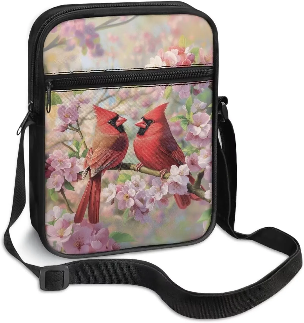 Suobstales Shoulder Bag Crossbody Bag for Women Men Small Messenger Bag Casual Handbag with Adjustable Strap for Work Cycling