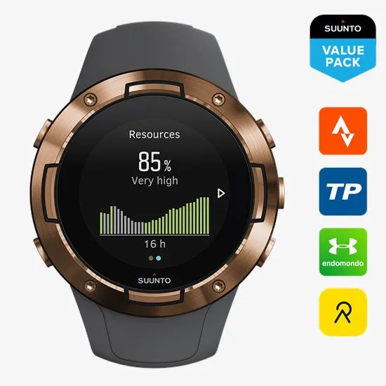Suunto Watch Suunto 5 Graphite Copper D
