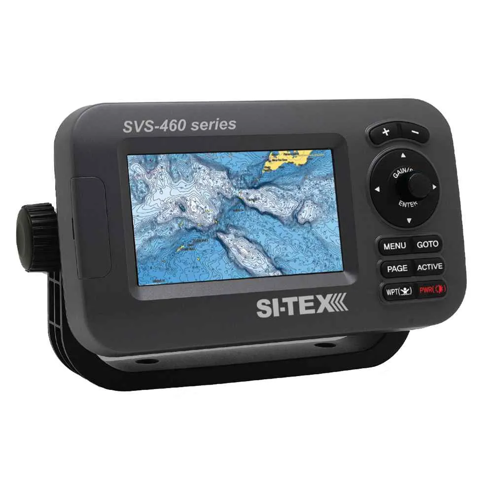 SVS-460C Chartplotter - 4.3" Color Screen w/Internal GPS and Navionics  Flexible Coverage