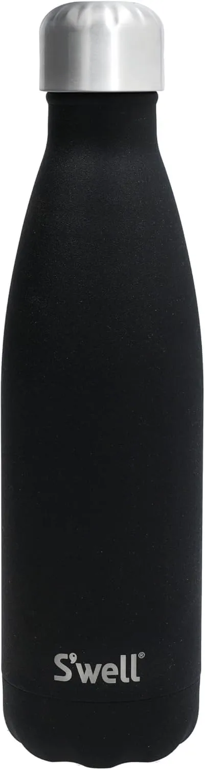 S'Well Insulated Bottle, Onyx, 17 OZ