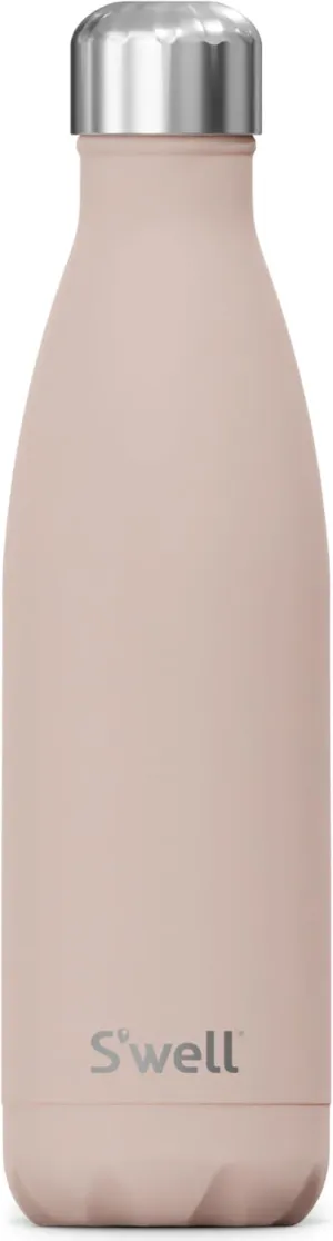 S'well Stainless Steel Water Bottle 17 Fl ounces Himalayan Salt Triple-Layered Vacuum-Insulated Containers Keeps Drinks Cold for 36 Hours and Hot for 18 BPA-Free Perfect for On the Go