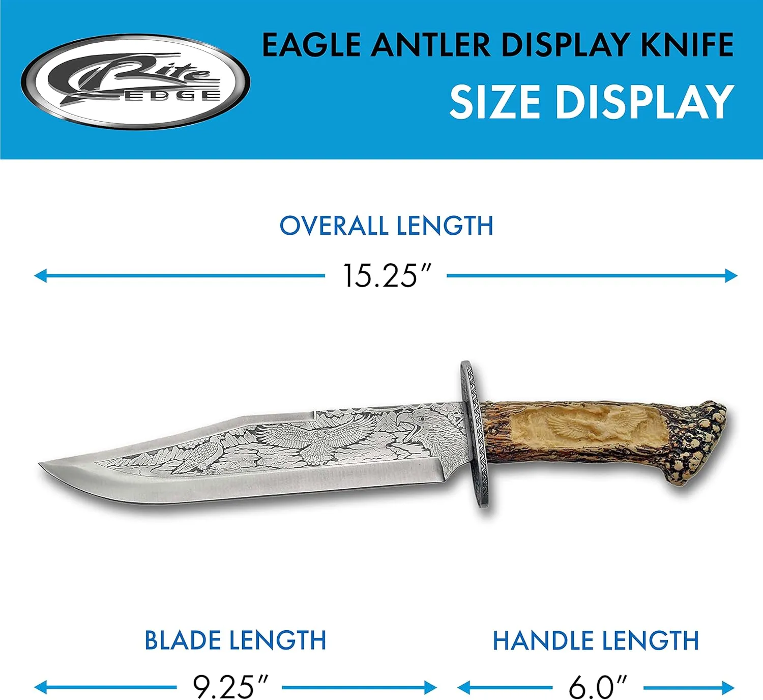 SZCO Supplies Antler Display Knife