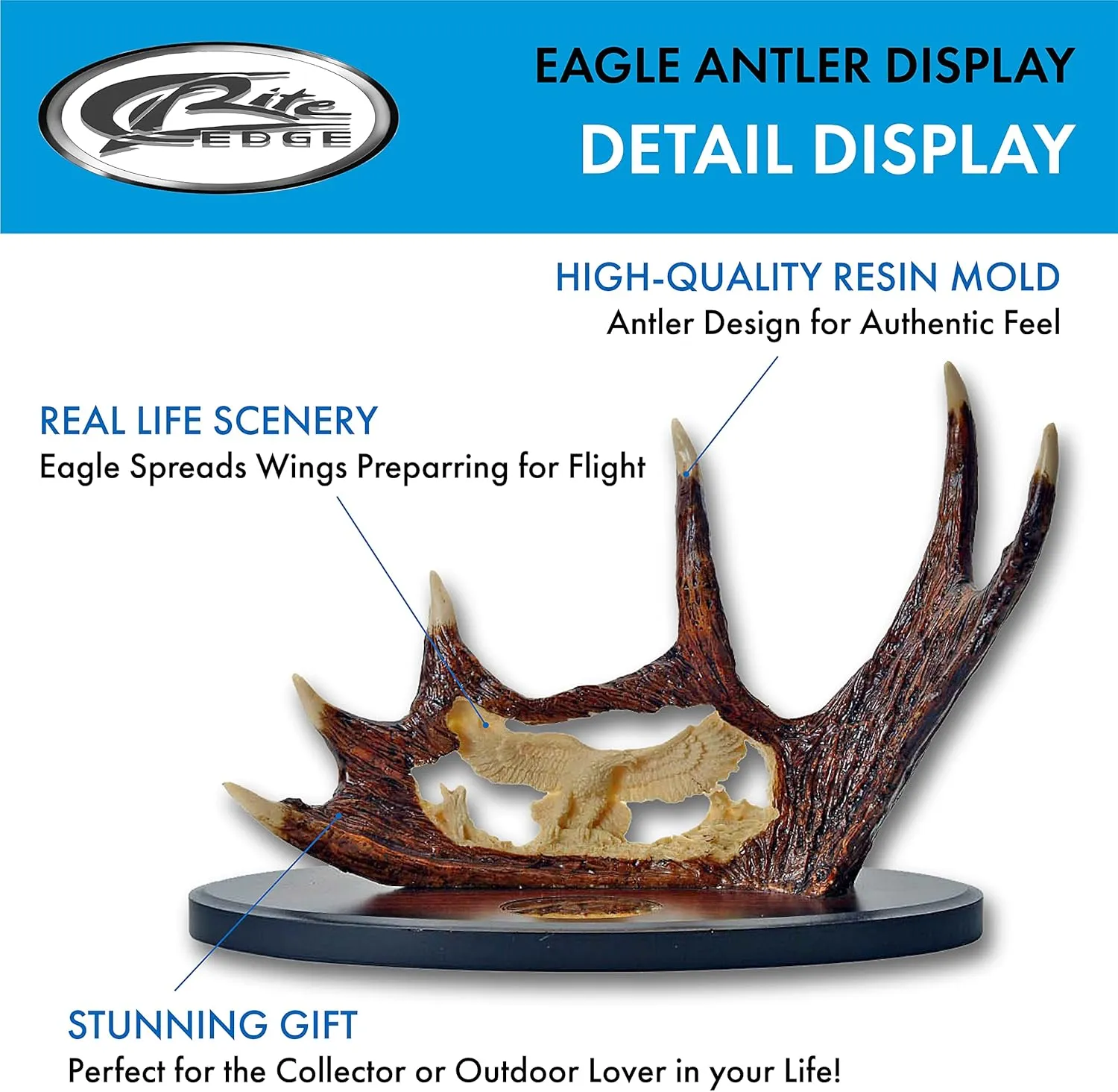 SZCO Supplies Antler Display Knife