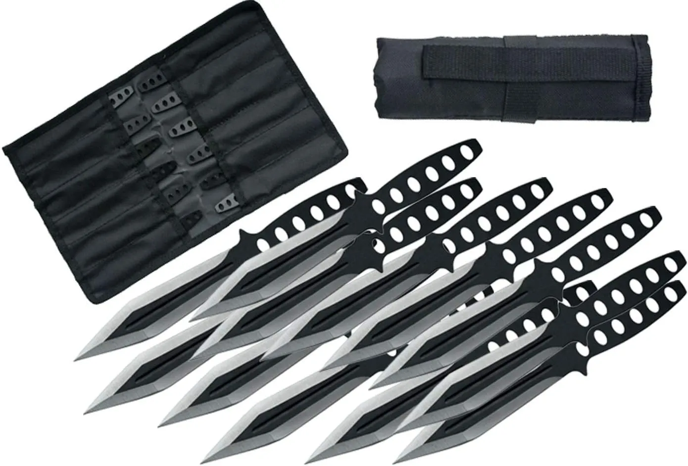 Szco Supplies Black Streak Throwing Knives Set