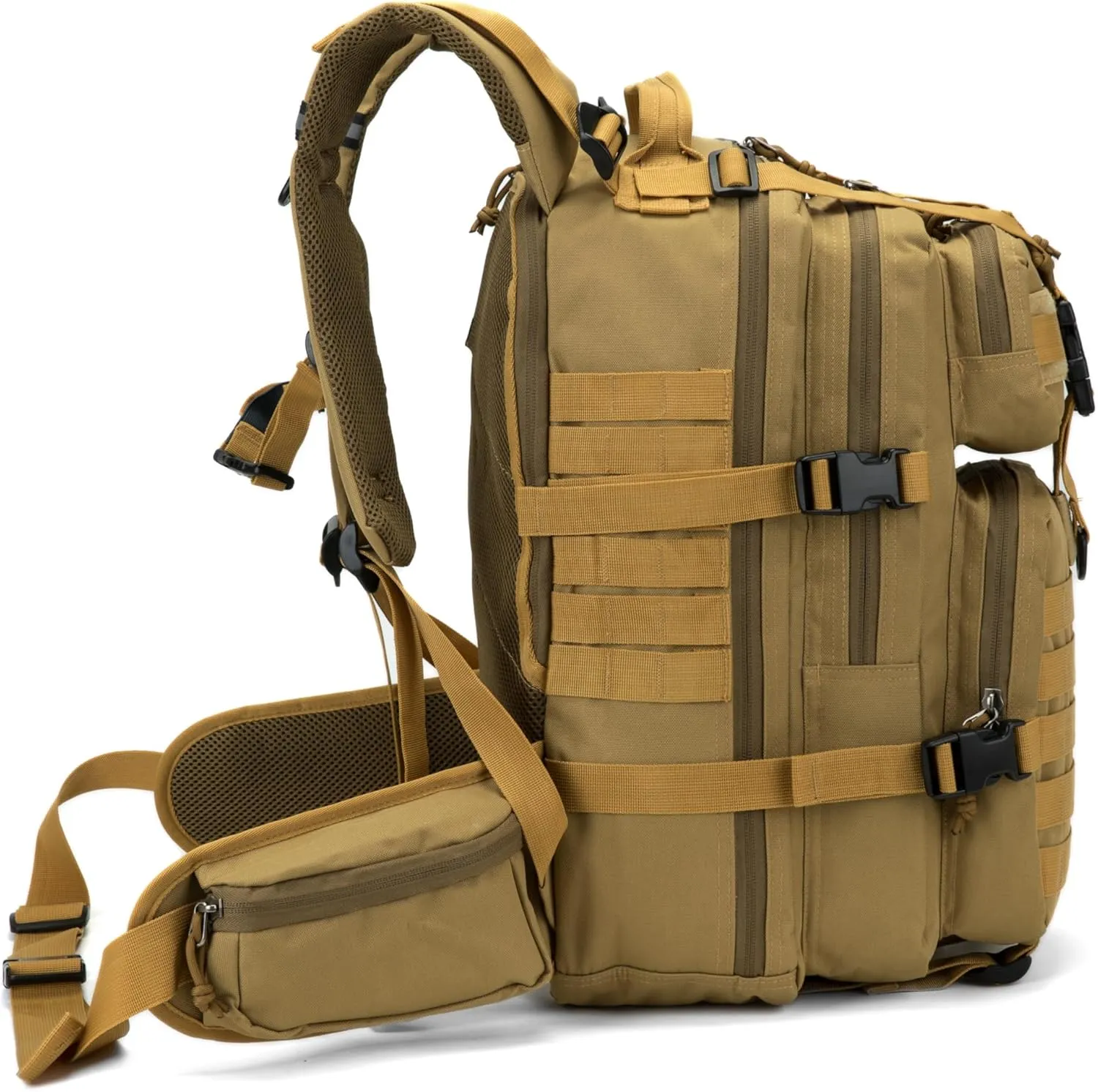 Tactical backpack, assault bag, hydration backpack, men's military enthusiast camping backpack, 3-day bag,