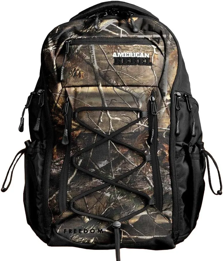 Tactical Concealed Carry Durable Backpack - Medium Freedom Bag for Every Day Use - American Rebel Inc.