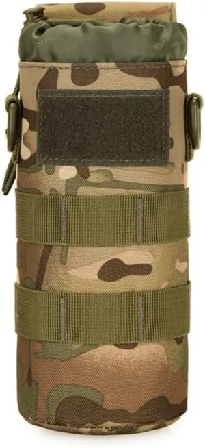 Tactical E.dc Water Bottle Bag Pouch Molle Upgraded Travel Holder Sport Bag Outdoor Hydration Bags for Camping Hiking Fishing