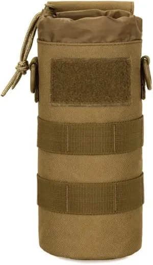 Tactical E.dc Water Bottle Bag Pouch Molle Upgraded Travel Holder Sport Bag Outdoor Hydration Bags for Camping Hiking Fishing