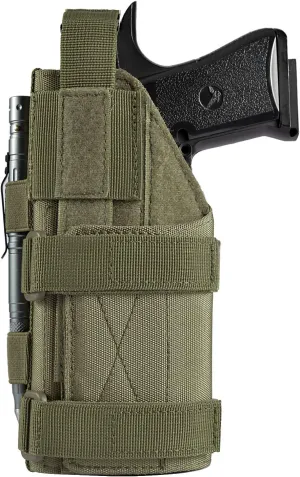 Tactical Gun Holster Universal Adjustable Pistol Holster for M1911 Glock 17 19 26 34 M&P Shield 9mm