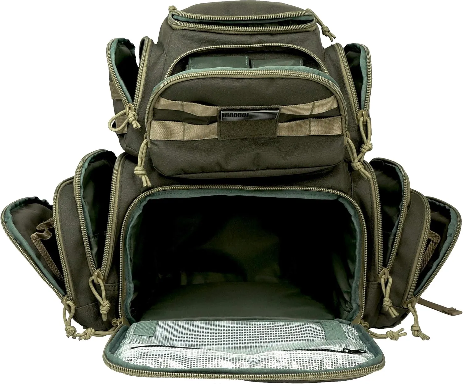 Tactical Shooting Range Backpack for Pistols HandgunsHeavy Duty Quality Gun Carrier Range Bag
