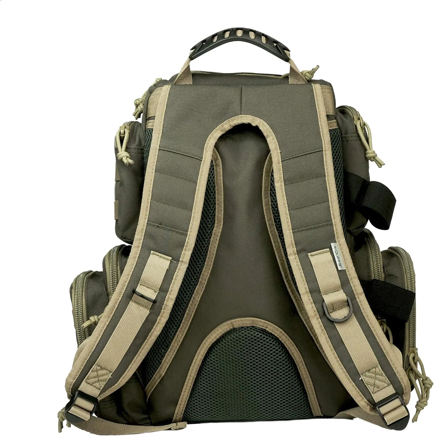 Tactical Shooting Range Backpack for Pistols HandgunsHeavy Duty Quality Gun Carrier Range Bag