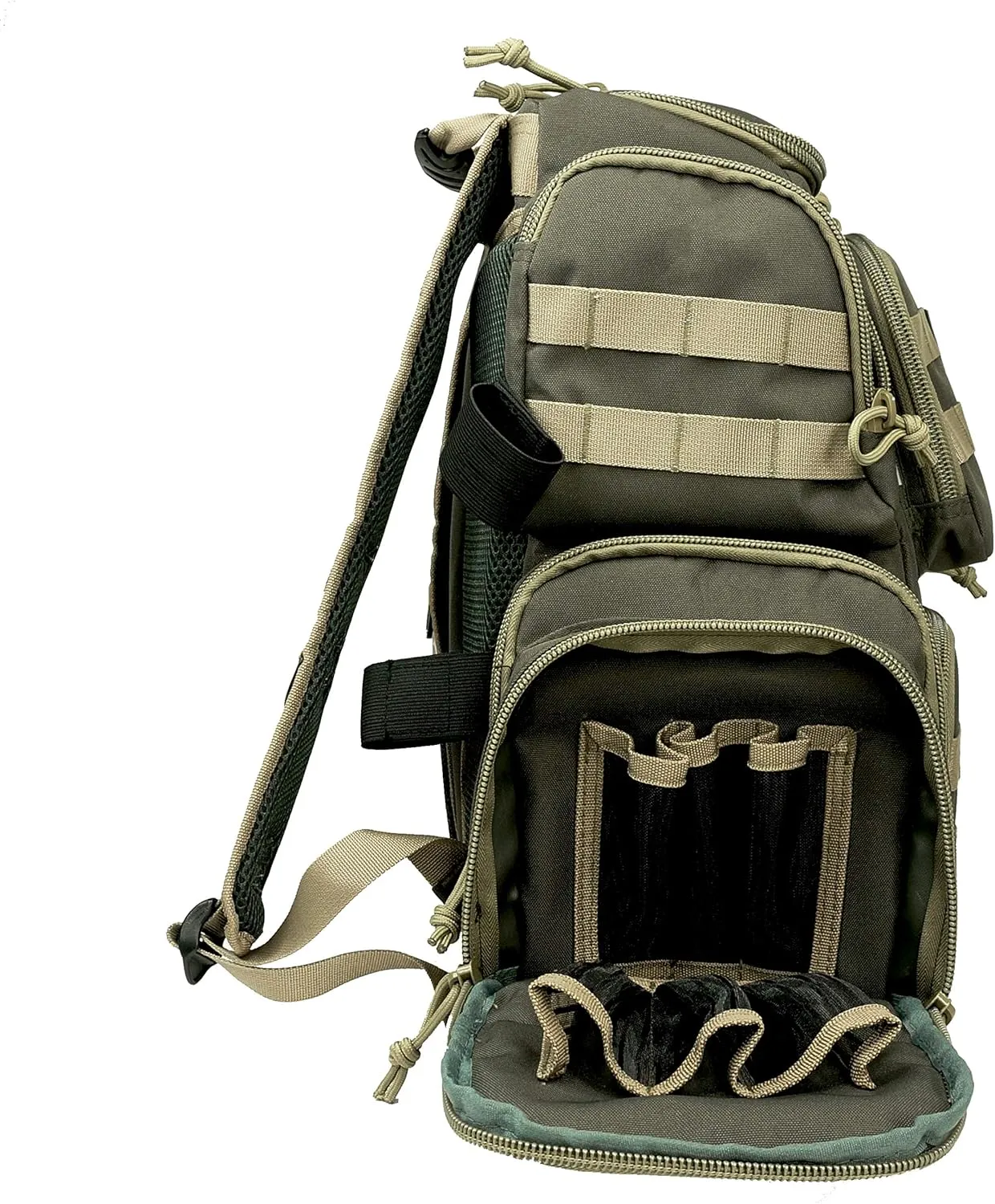 Tactical Shooting Range Backpack for Pistols HandgunsHeavy Duty Quality Gun Carrier Range Bag