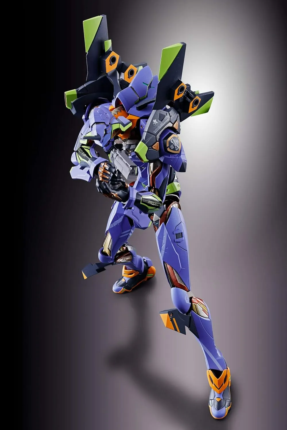 TAMASHII NATIONS Bandai Metal Build Eva-01 Test Type Neon Genesis Evangelion Action Figure