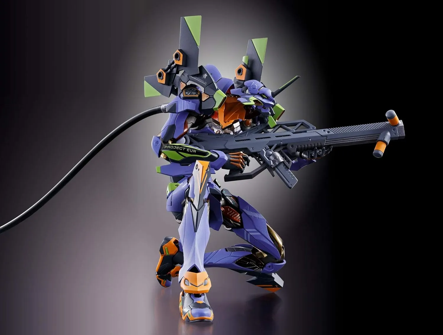 TAMASHII NATIONS Bandai Metal Build Eva-01 Test Type Neon Genesis Evangelion Action Figure