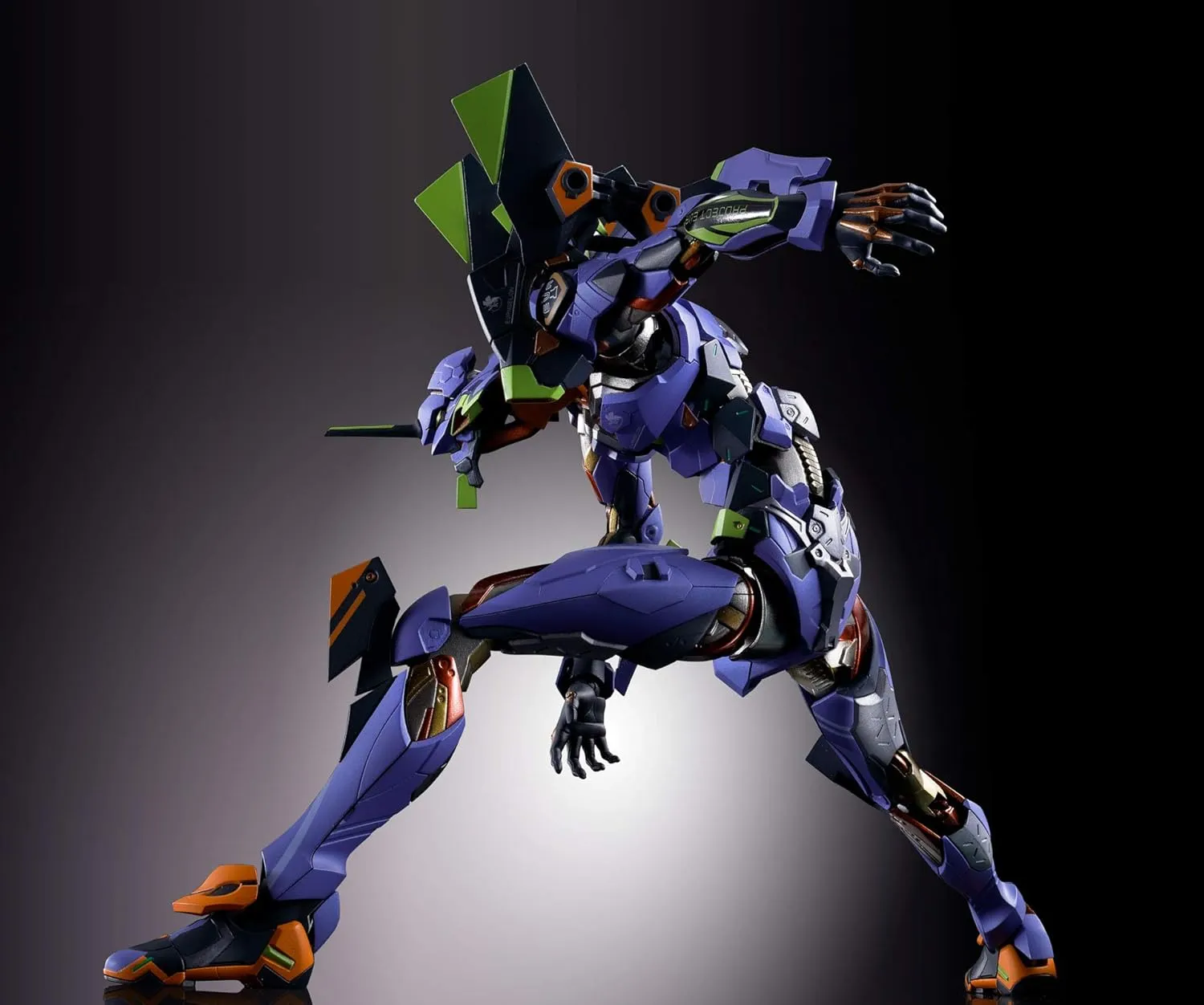 TAMASHII NATIONS Bandai Metal Build Eva-01 Test Type Neon Genesis Evangelion Action Figure