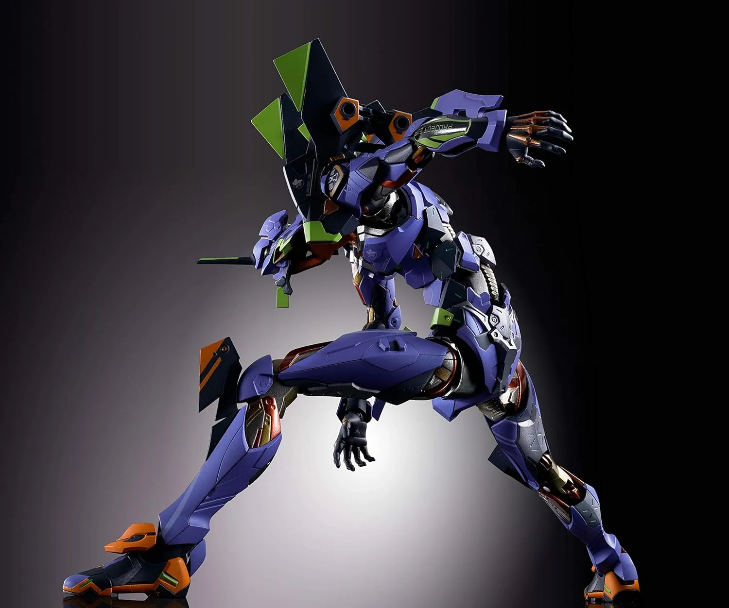 TAMASHII NATIONS Bandai Metal Build Eva-01 Test Type Neon Genesis Evangelion Action Figure