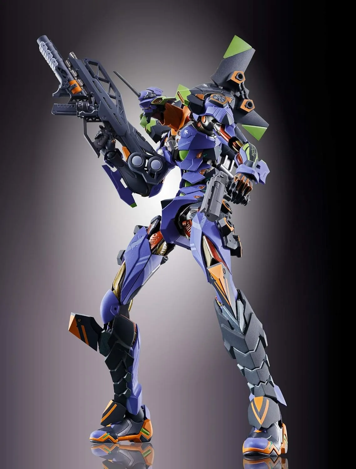 TAMASHII NATIONS Bandai Metal Build Eva-01 Test Type Neon Genesis Evangelion Action Figure
