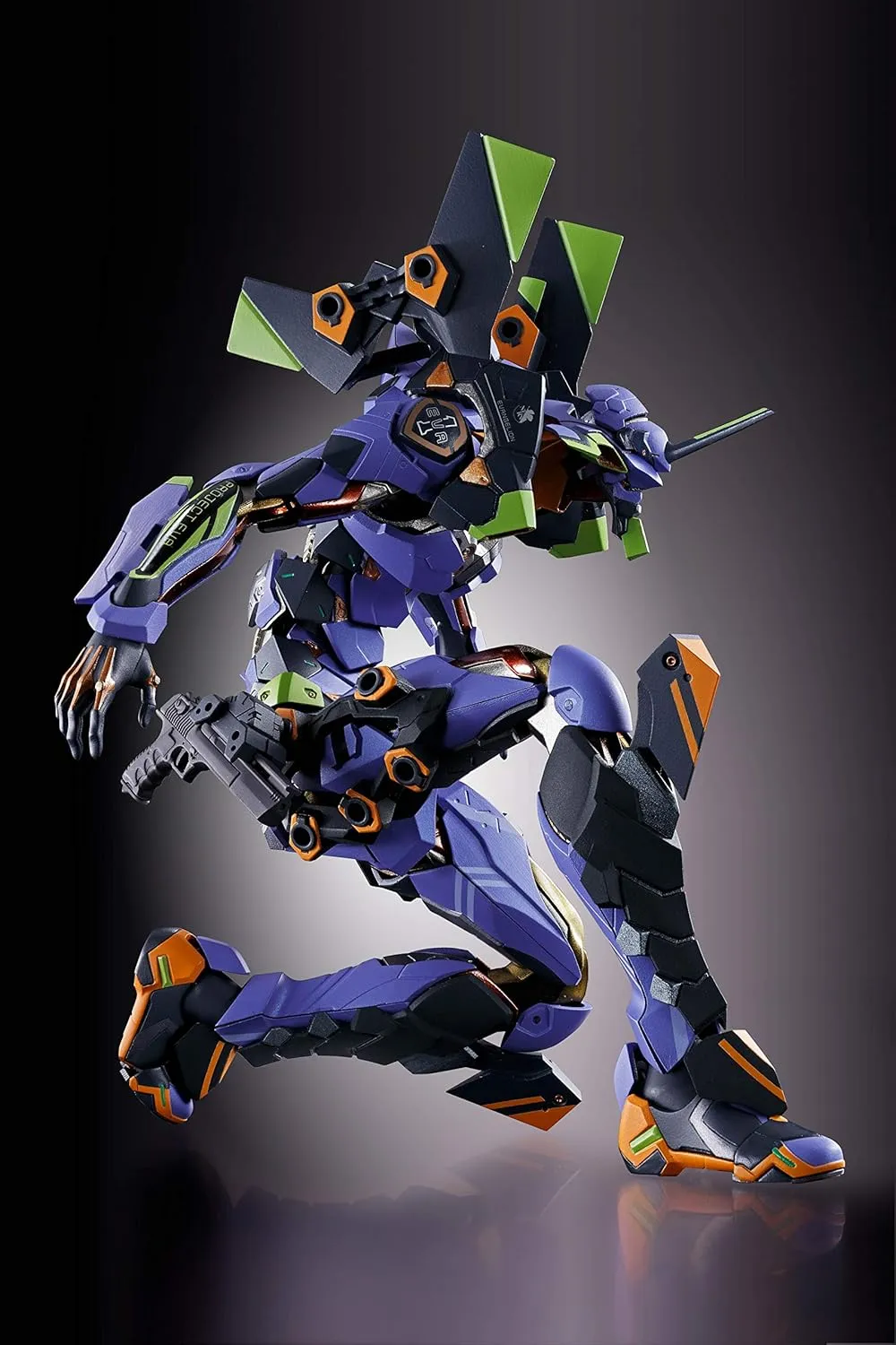 TAMASHII NATIONS Bandai Metal Build Eva-01 Test Type Neon Genesis Evangelion Action Figure