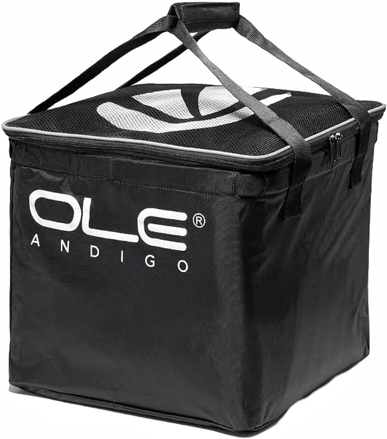Tennis Balls Hopper Tennis Ball Basket with Side Pockets Lightweight Tennis Ball Cart Holds 160 Balls, Portable Sports Teaching Cart with Wheels for Tennis Player