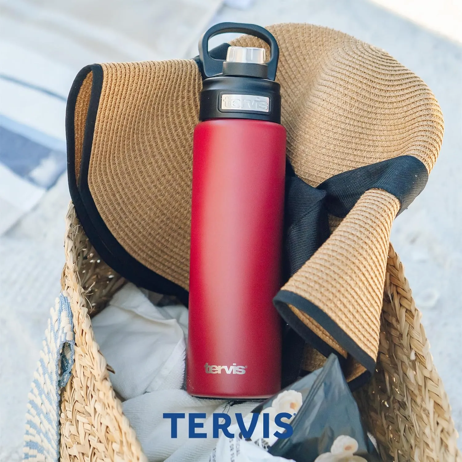 Tervis Air Force Logo Engraved on Onyx Shadow Insulated Tumbler 24oz Wide Mouth Bottle Stainless Steel