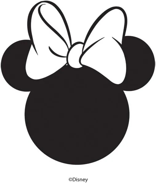 Tervis Disney Minnie Mouse Silhouette Engraved on White Triple Walled Insulated Tumbler Travel Cup Keeps Drinks Cold, 40oz Wide Mouth Bottle, Stainless Steel