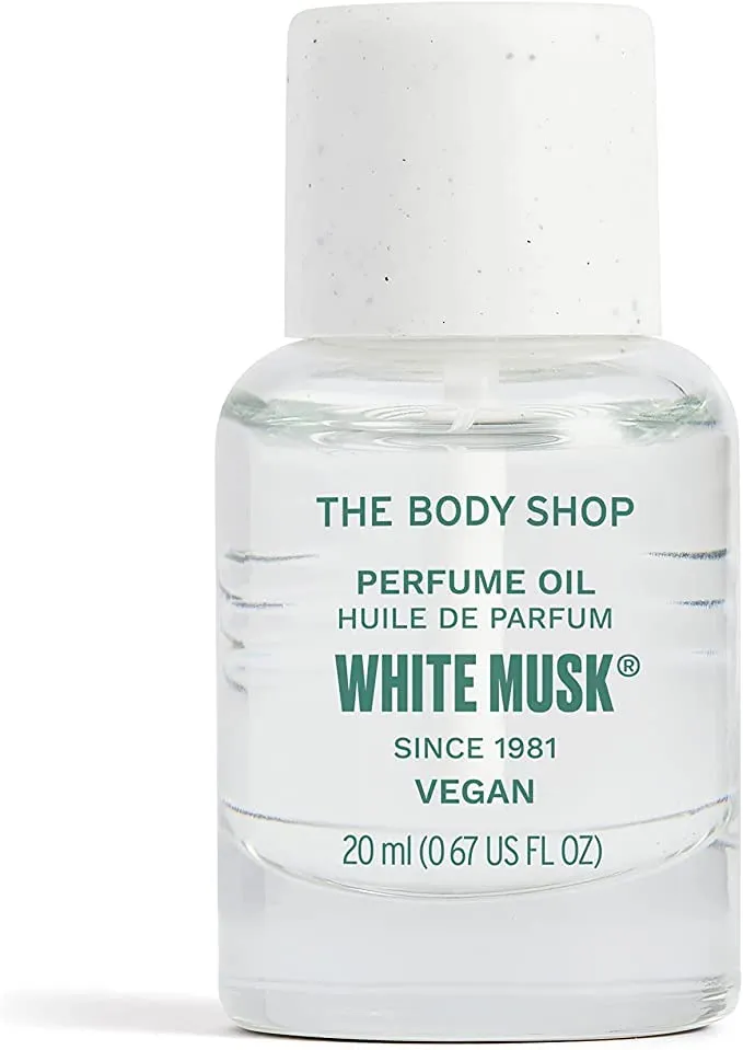 The Body Shop White Musk Perfume Oil - Fresh, Floral and Iconic scent - Vegan - 20ml