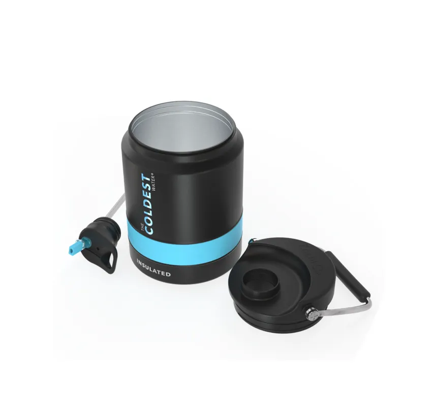 The Coldest Water Bottle - Half Gallon Matte Black
