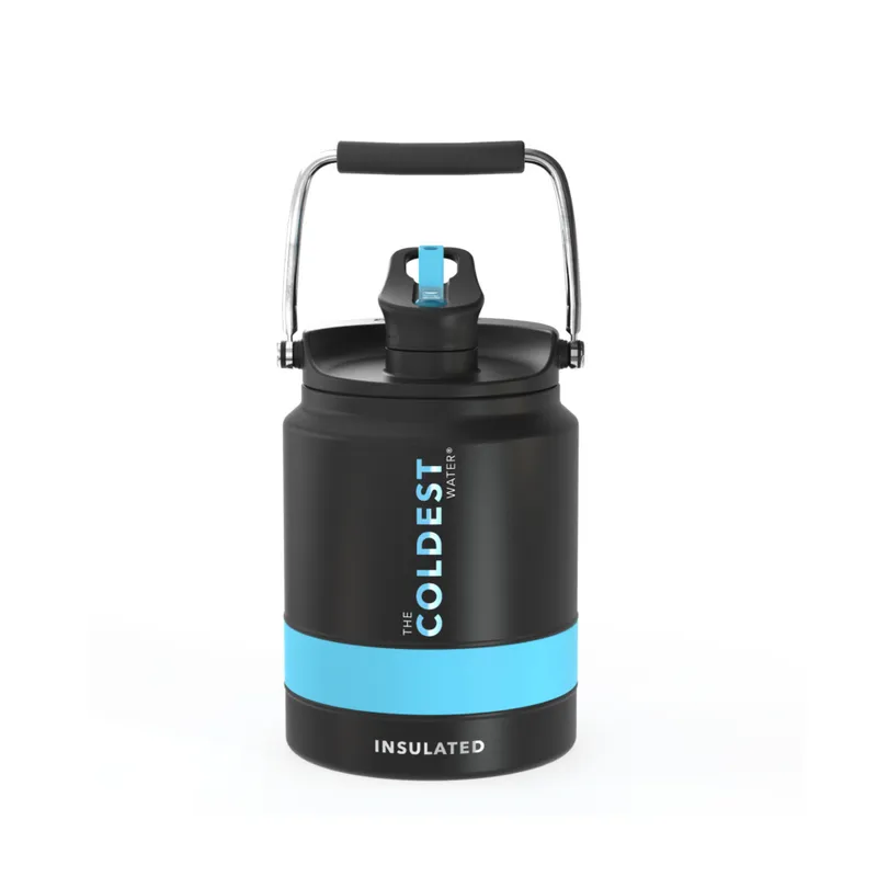 The Coldest Water Bottle - Half Gallon Matte Black