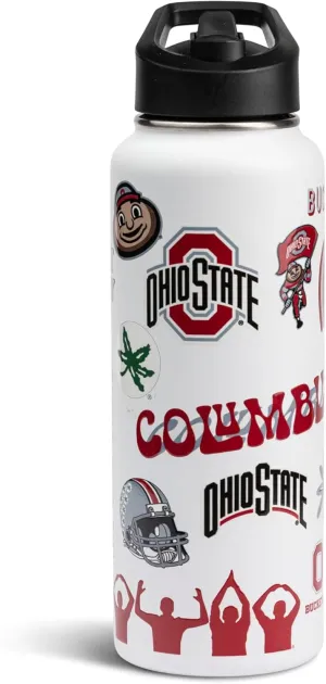 The Memory Company | Licensed NCAA 34oz Team Spirit Water Bottle