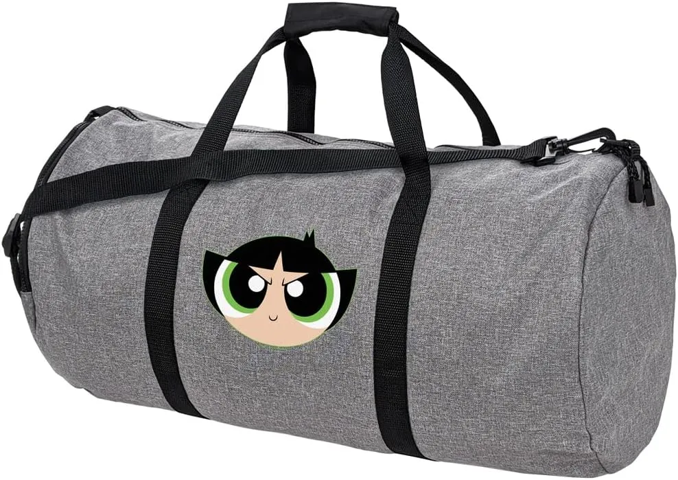 The Powerpuff Girls Buttercup Head Lightweight Duffel Bag for Sports and Gym Packable for Travel