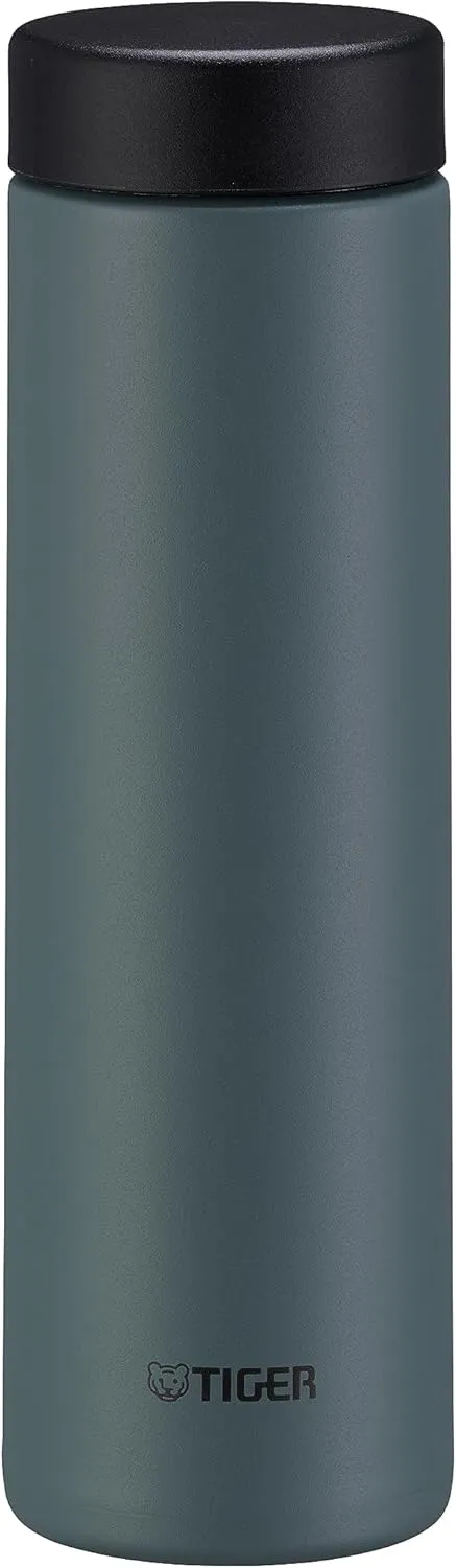 Tiger Thermos Flask MMZ-W050GW 16.9 fl oz (500 ml), White Water, Screw Stainless Steel Bottle, With Lid and Seal, Easy Wash, Easy Cap, Vacuum Insulated, Mug, Hot or Cold Insulated, Tumbler, Sage Green