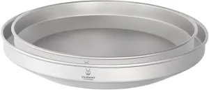 Titanium Trek Plate - Ultralight, Durable Camping Dish Pan Plate - Outdoor Kitchen Essential for Backpacking & Camping - 900ml &1200ml