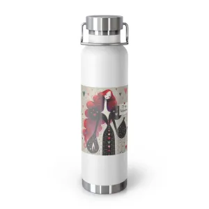 To My Valentine Copper Vacuum Insulated Bottle, 22oz