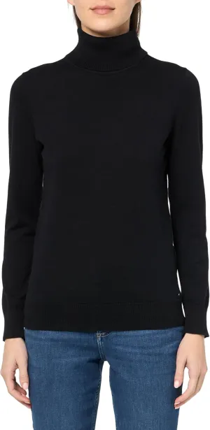 Tommy Hilfiger Women's Cotton Lightweight Turtleneck Sweater