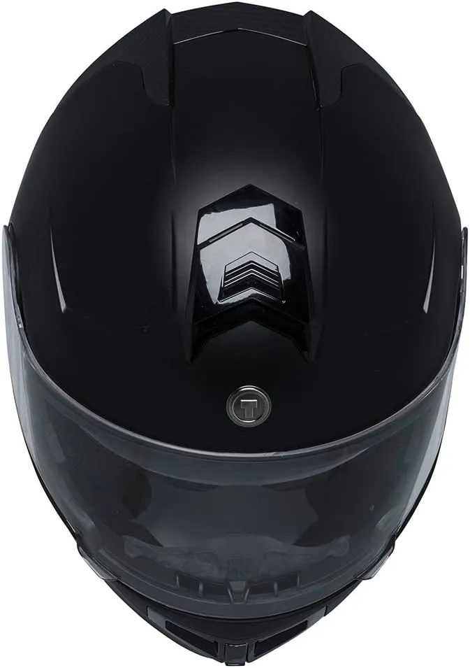 TORC T27B Full Face Modular Motorcycle Helmet with Integrated Blinc Bluetooth (Solid Color)
