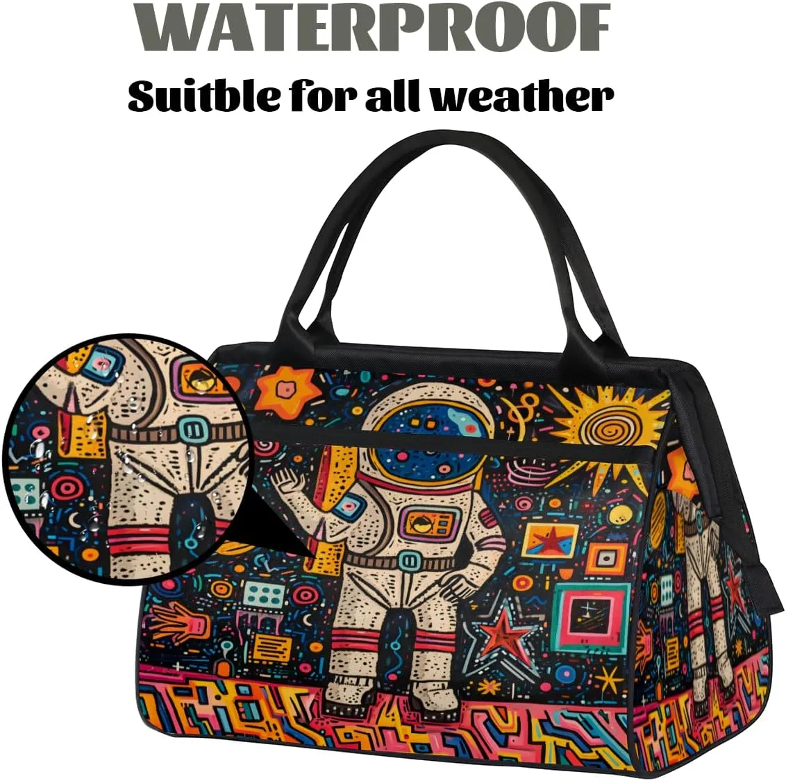 Tote Bag for Women, Lightweight Tote Bag with Zipper, Large Shoulder Bag Handbag for Travel, Work