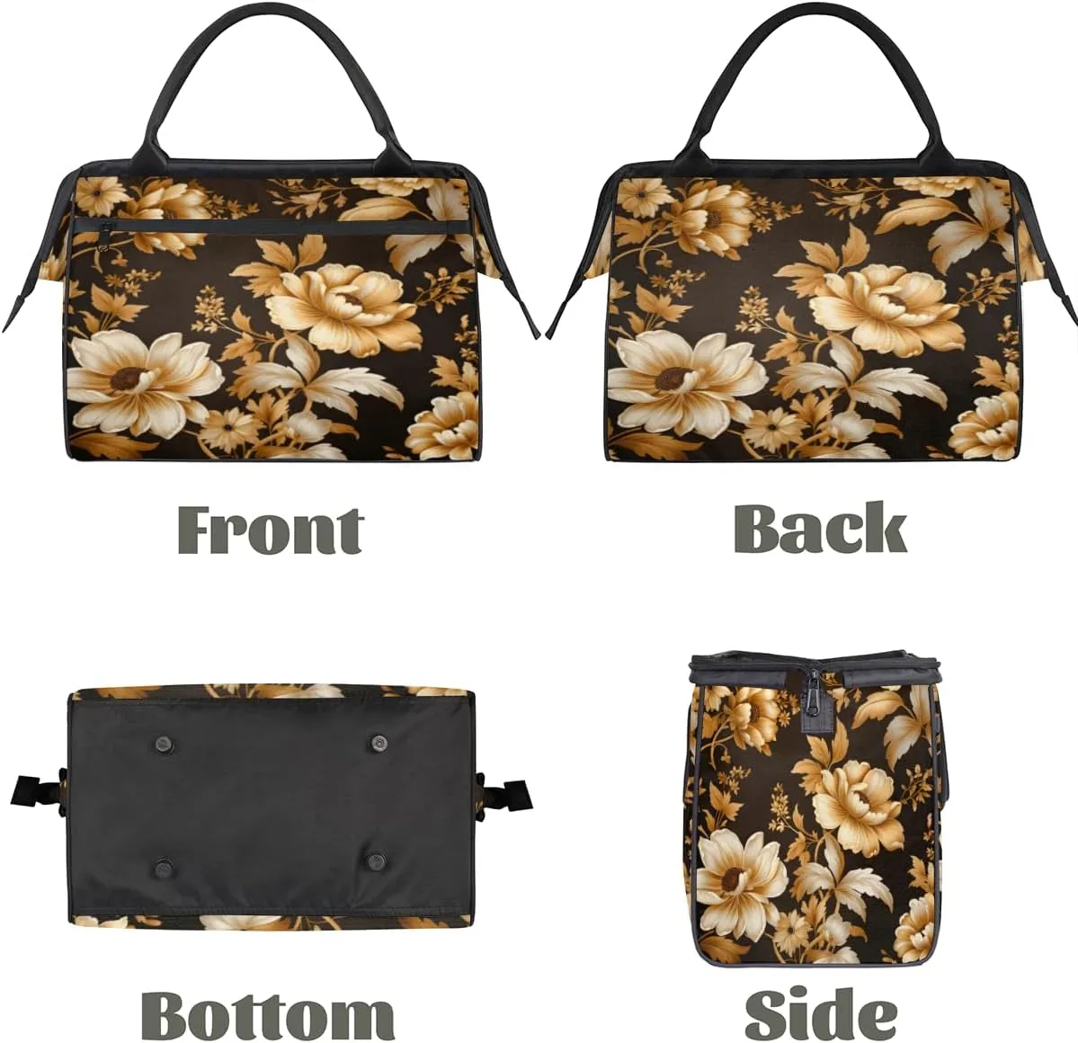 Tote Bag for Women, Lightweight Tote Bag with Zipper, Large Shoulder Bag Handbag for Travel, Work