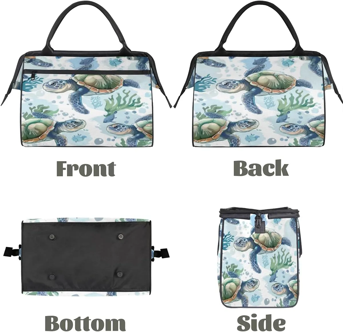 Tote Bag for Women, Lightweight Tote Bag with Zipper, Large Shoulder Bag Handbag for Travel, Work