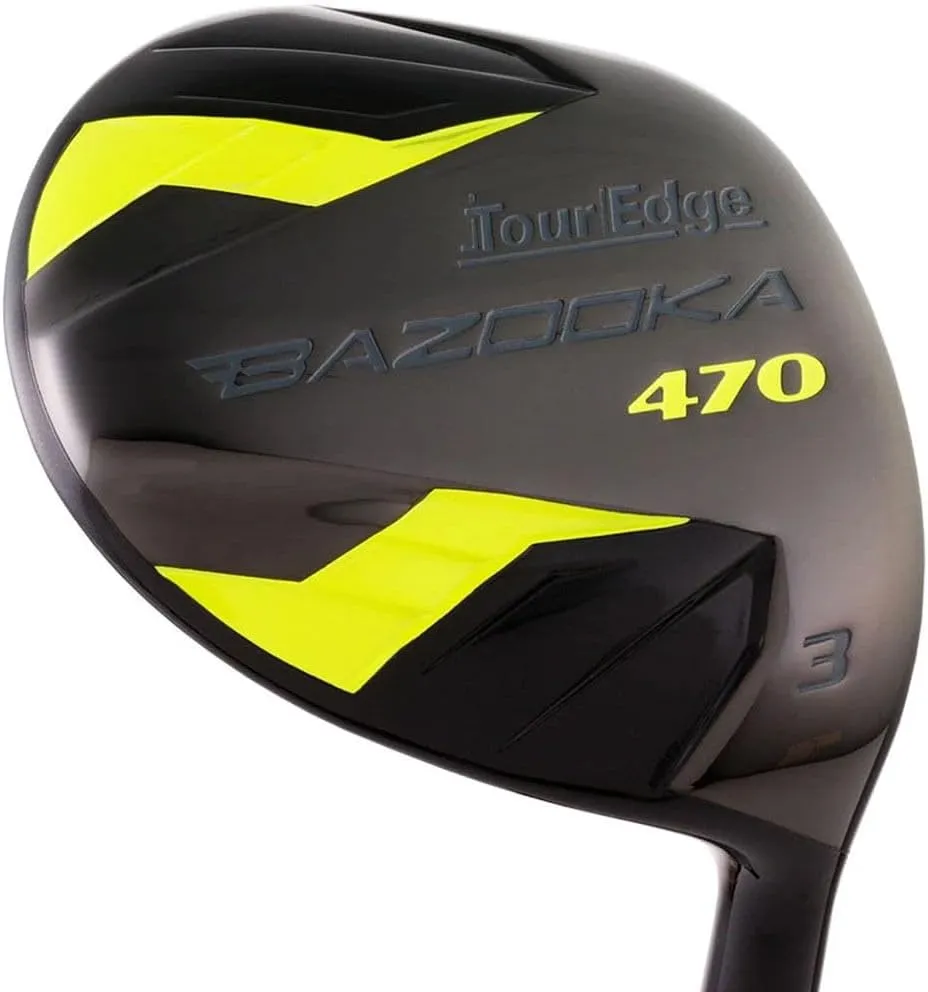 Tour Edge Golf Bazooka 470 Black Complete Set with Bag Graphite/Steel