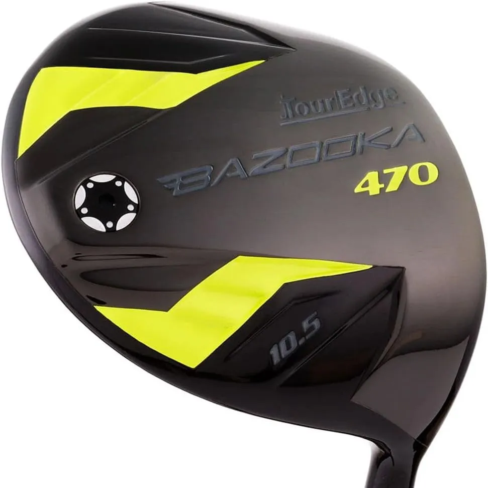 Tour Edge Golf Bazooka 470 Black Complete Set with Bag Graphite/Steel