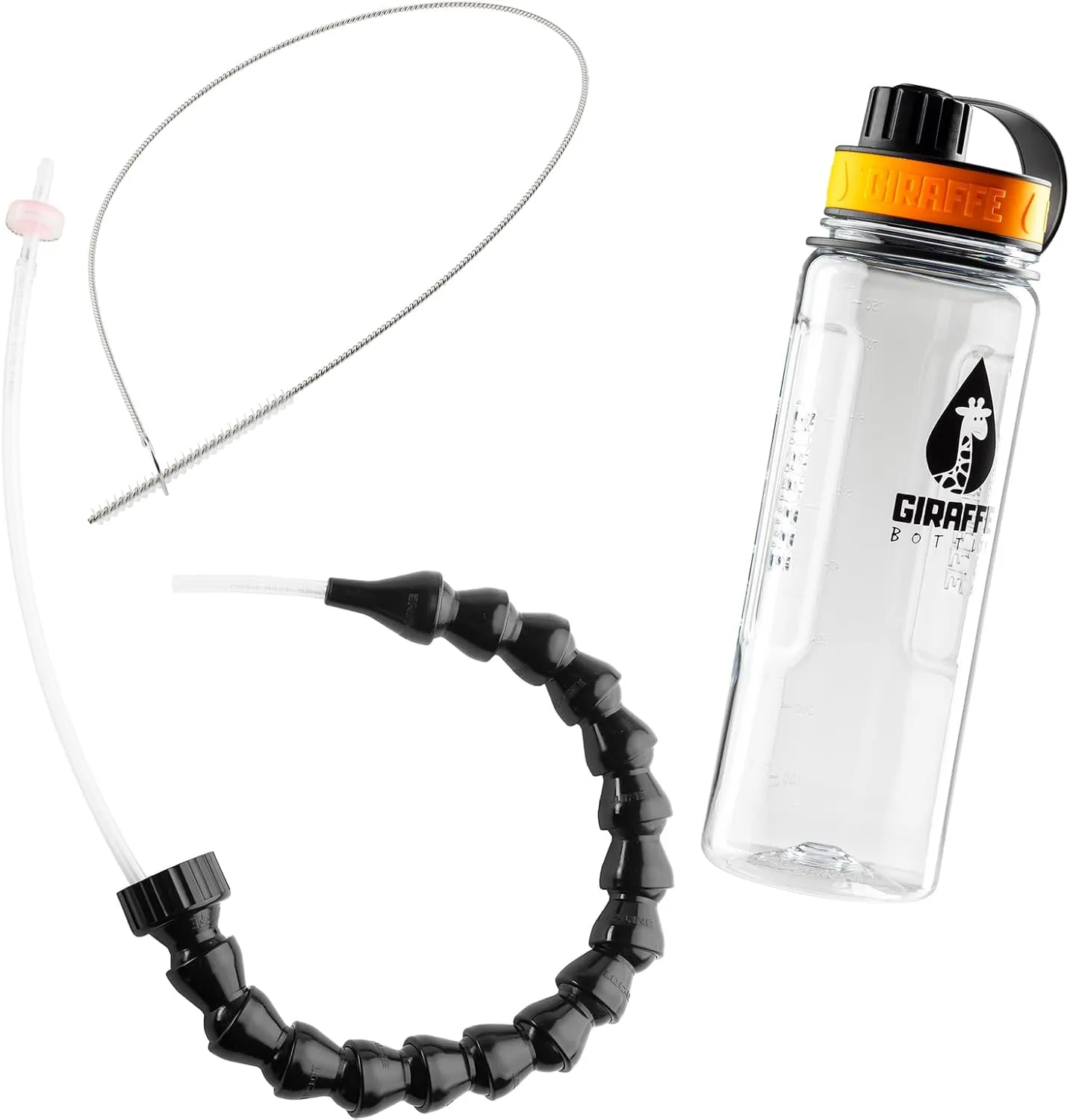 Tower Hands Free Drinking System, Clear Tritan Bottle (length 15 in / 38 cm)