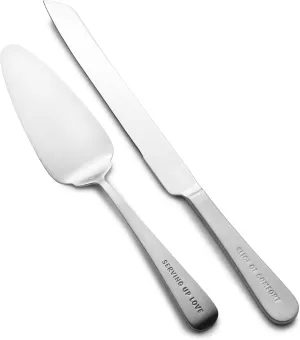 Towle Living Express 2-Piece Dessert/Cake Server Set