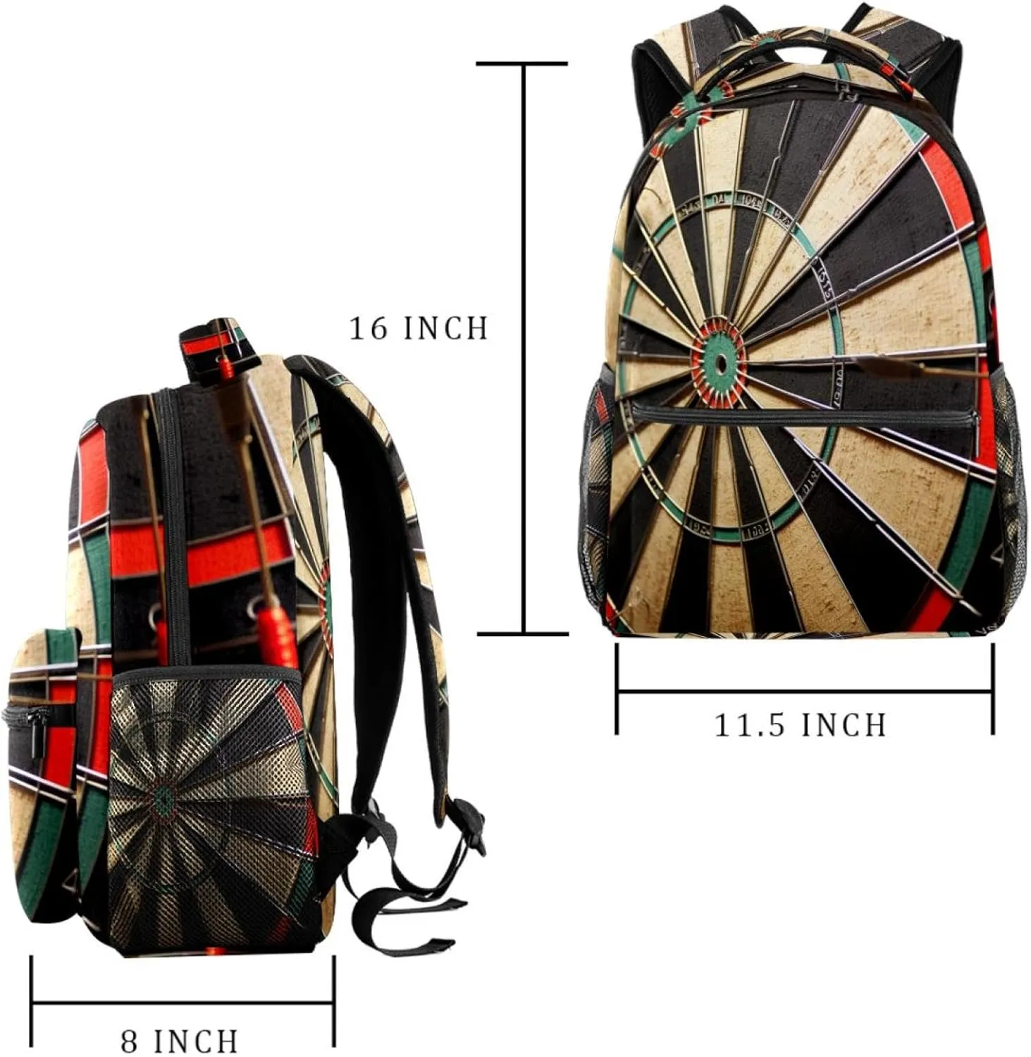 Travel Backpack,Work Backpack,Back Pack,Board Game Darts,Backpack