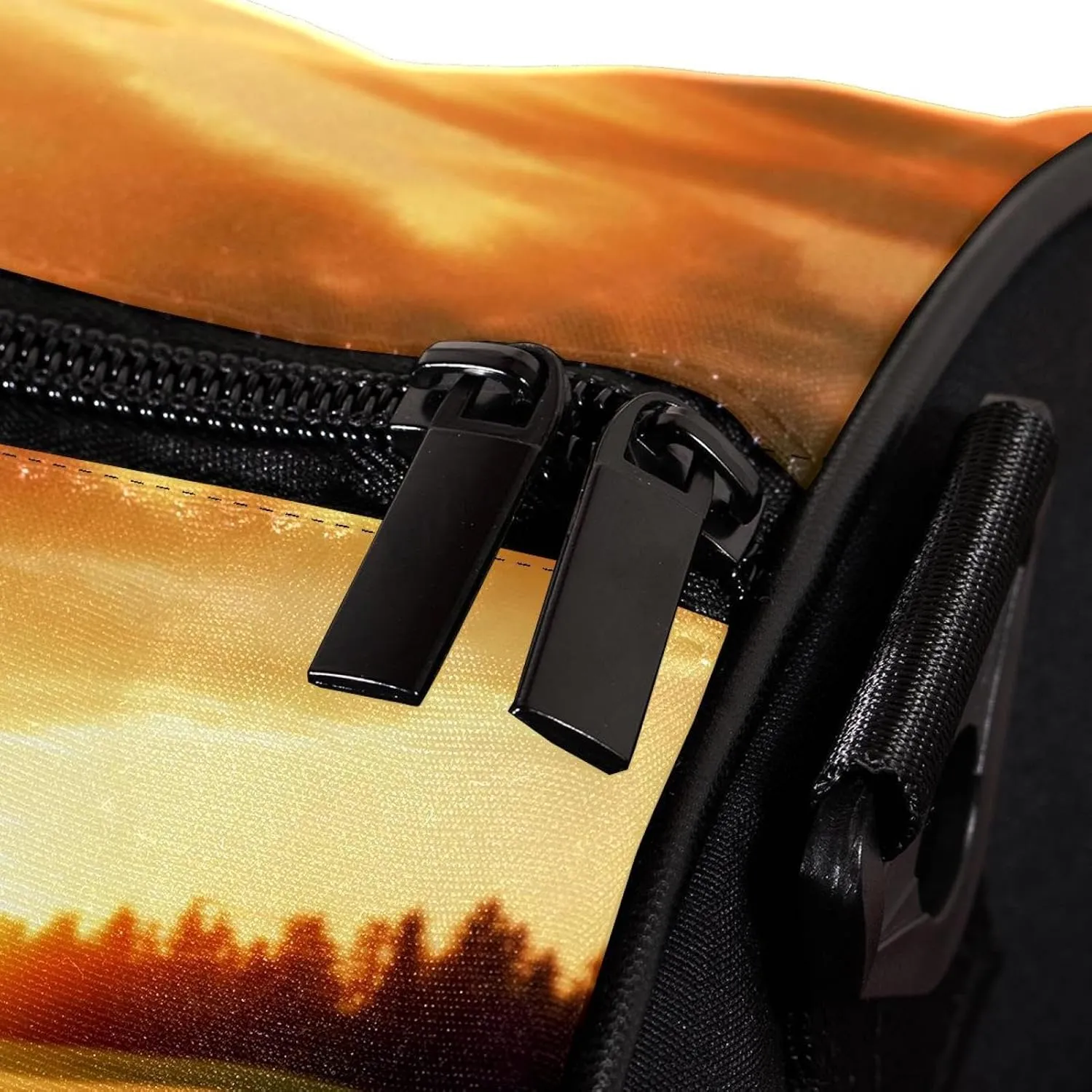 Travel Bag,Mens Gym Bag,Womens Gym Bag,Baseball Hole and Sunset,Sports Bag