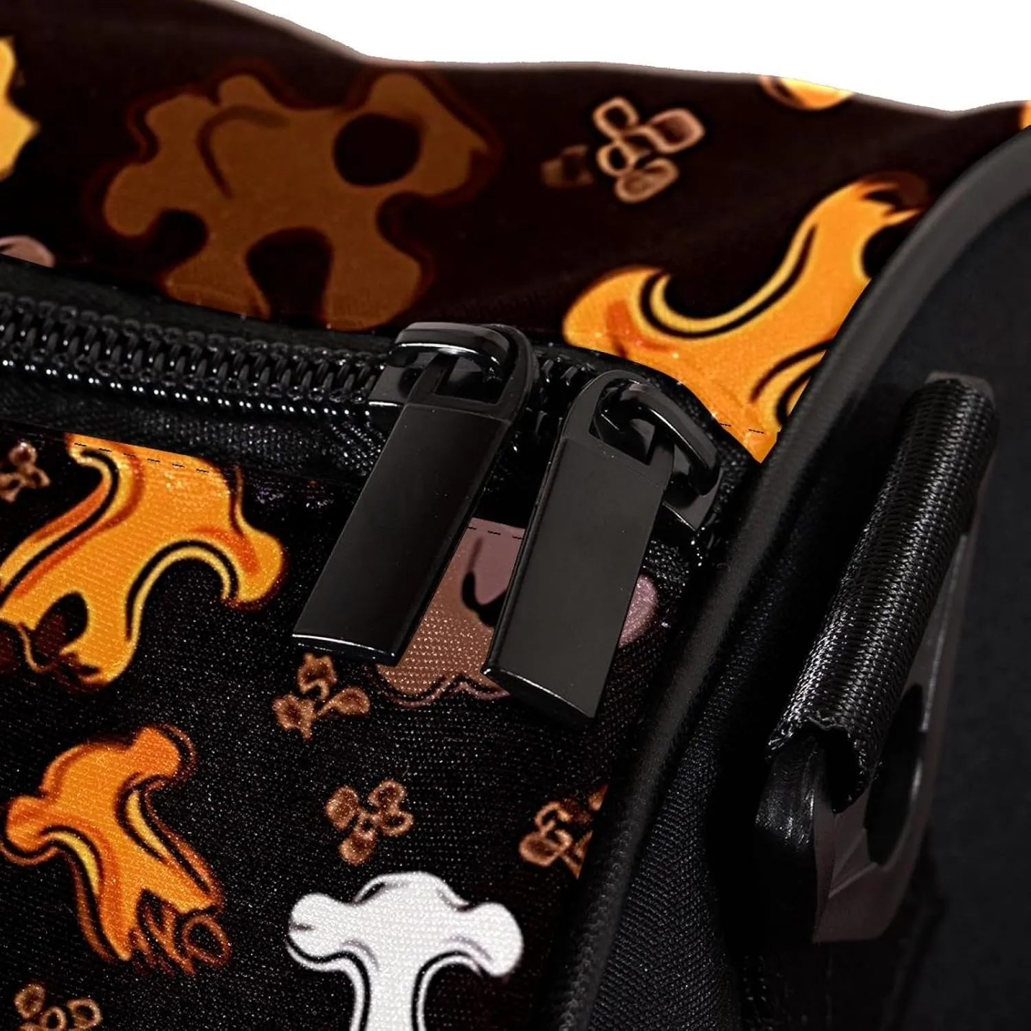 Travel Bag,Mens Gym Bag,Womens Gym Bag,Bones and Paw Print,Sports Bag